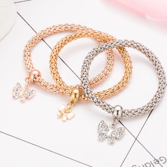 NEW Set of three charms bracelets - Picture 3 of 4